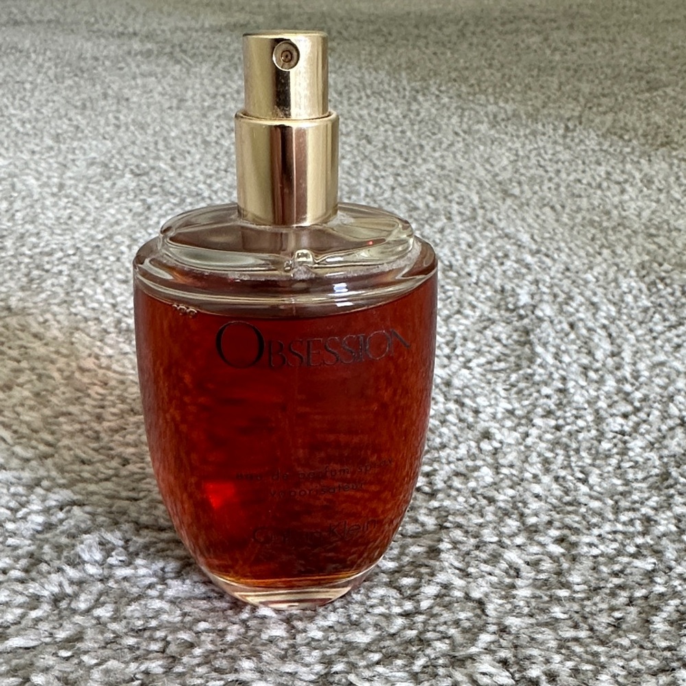 Calvin Klein Obsession Perfume with Gold Cap